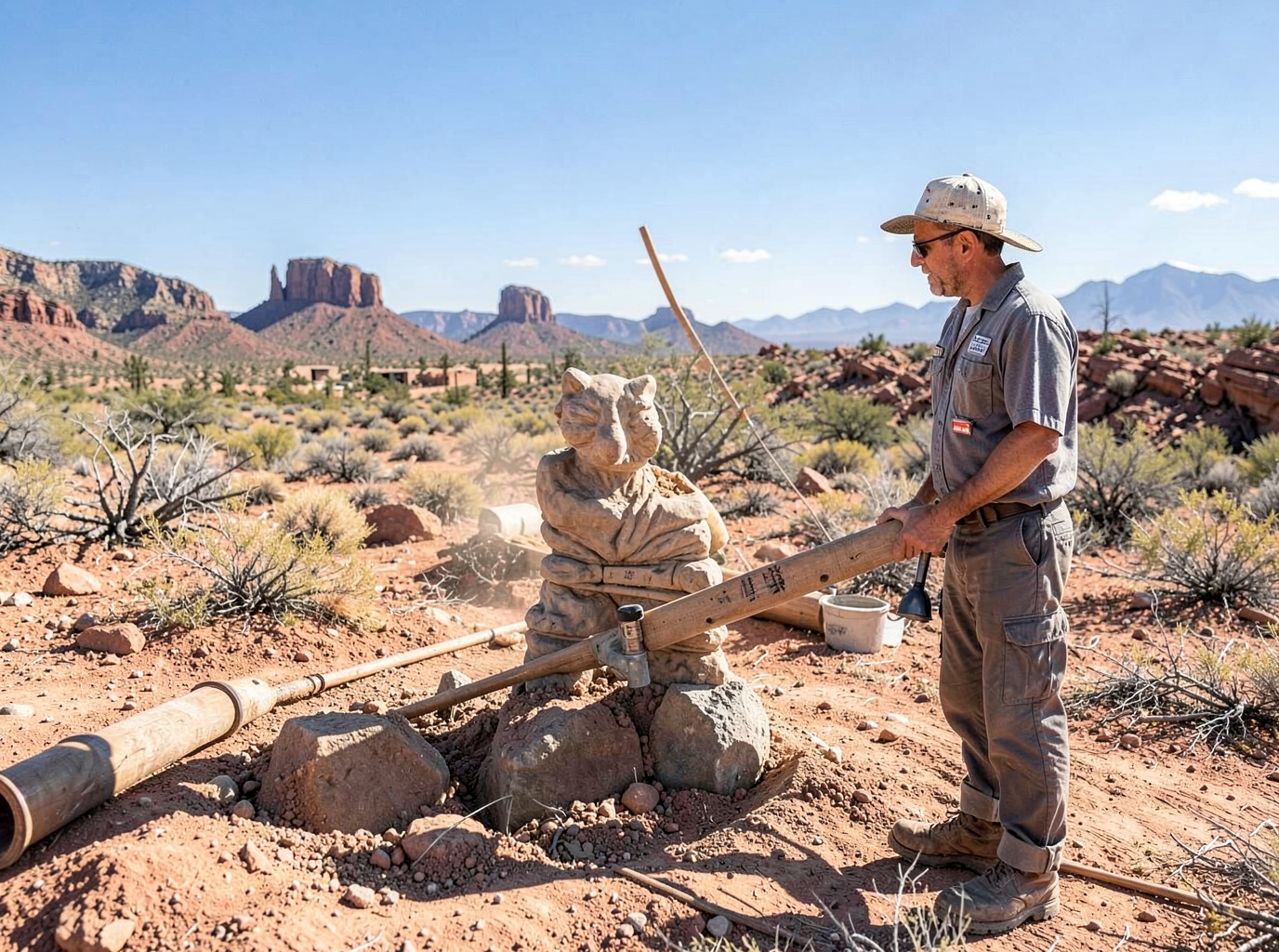 landscaper in Thatcher