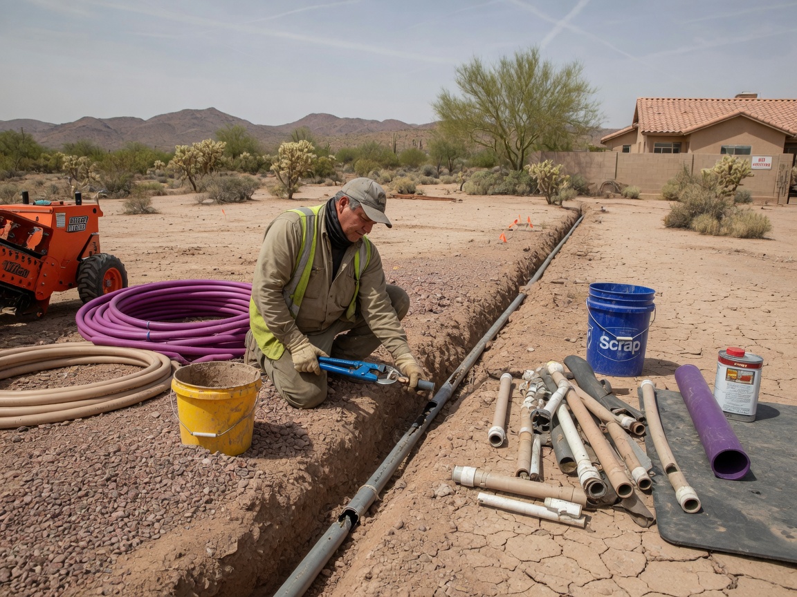 Irrigation System Replacement in Arizona, Tucson
